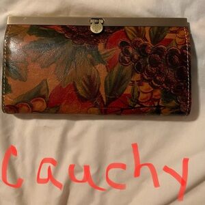 Patricia Nash Mediterranean Fruit Leather Wallet